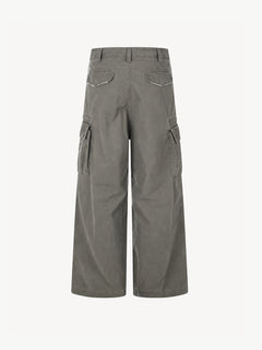 OYL-Lab Vintage Washed Multi-Pocket Cargo Pants