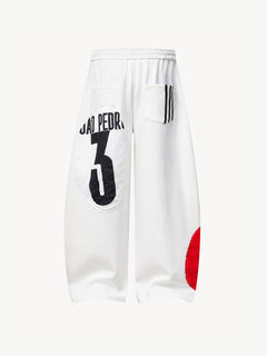 OYL-Lab Patchwork Mesh Baggy Sweatpants