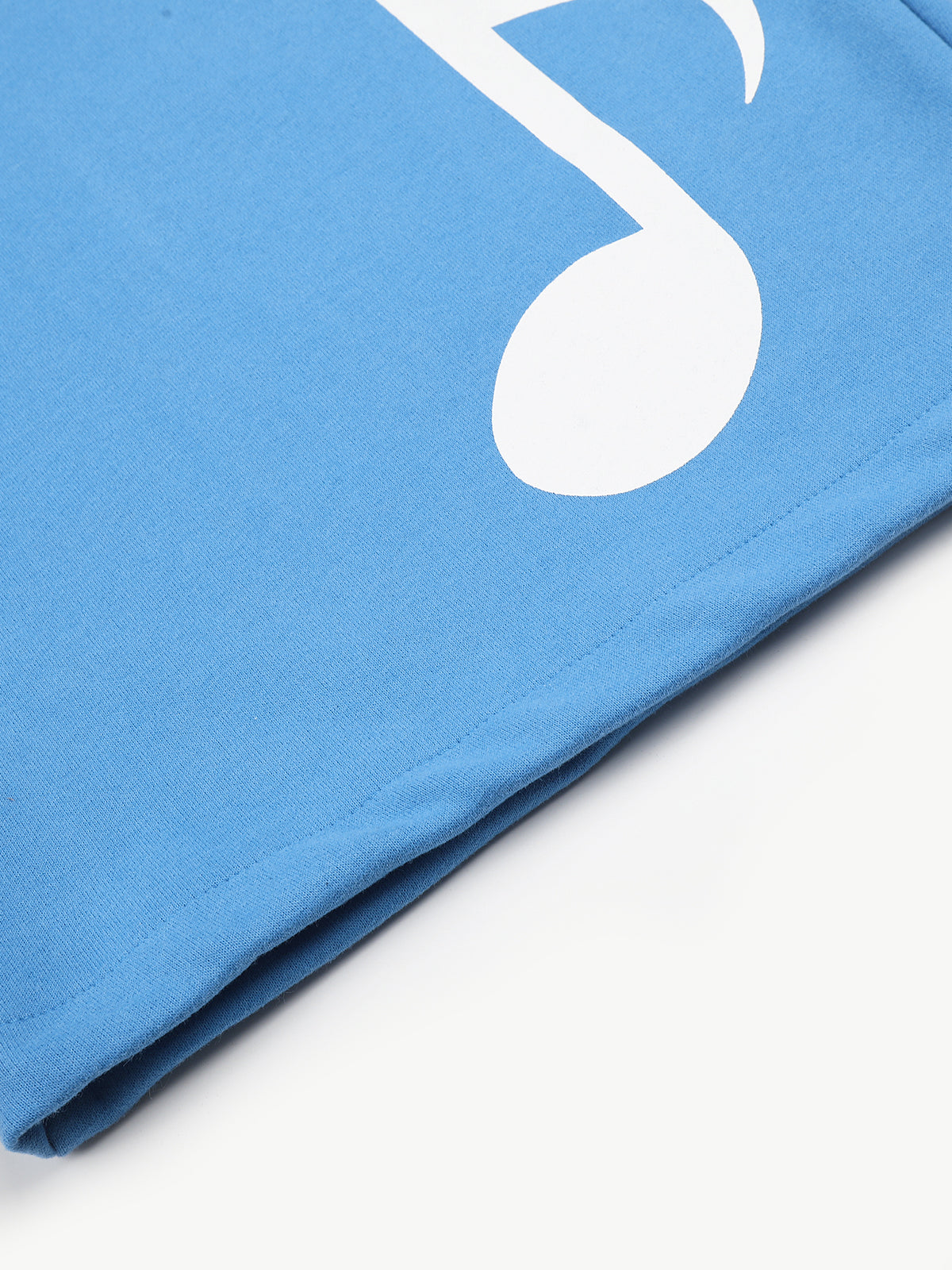 OYL-Lab Musical Print Curved Balloon‑Leg Sweatpants