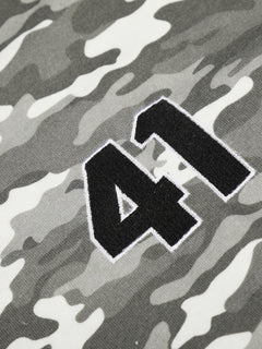 OYL-Lab Camo Panel Zip Up Hoodie