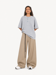 OYL-Lab Pleated Baggy Wide Leg Trousers