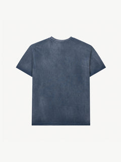 OYL-Lab Vintage Washed Black Cat Graffiti Tee