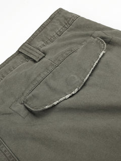 OYL-Lab Vintage Washed Multi-Pocket Cargo Pants