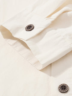 OYL-Lab Floral Embroidery Long Sleeved Shirt