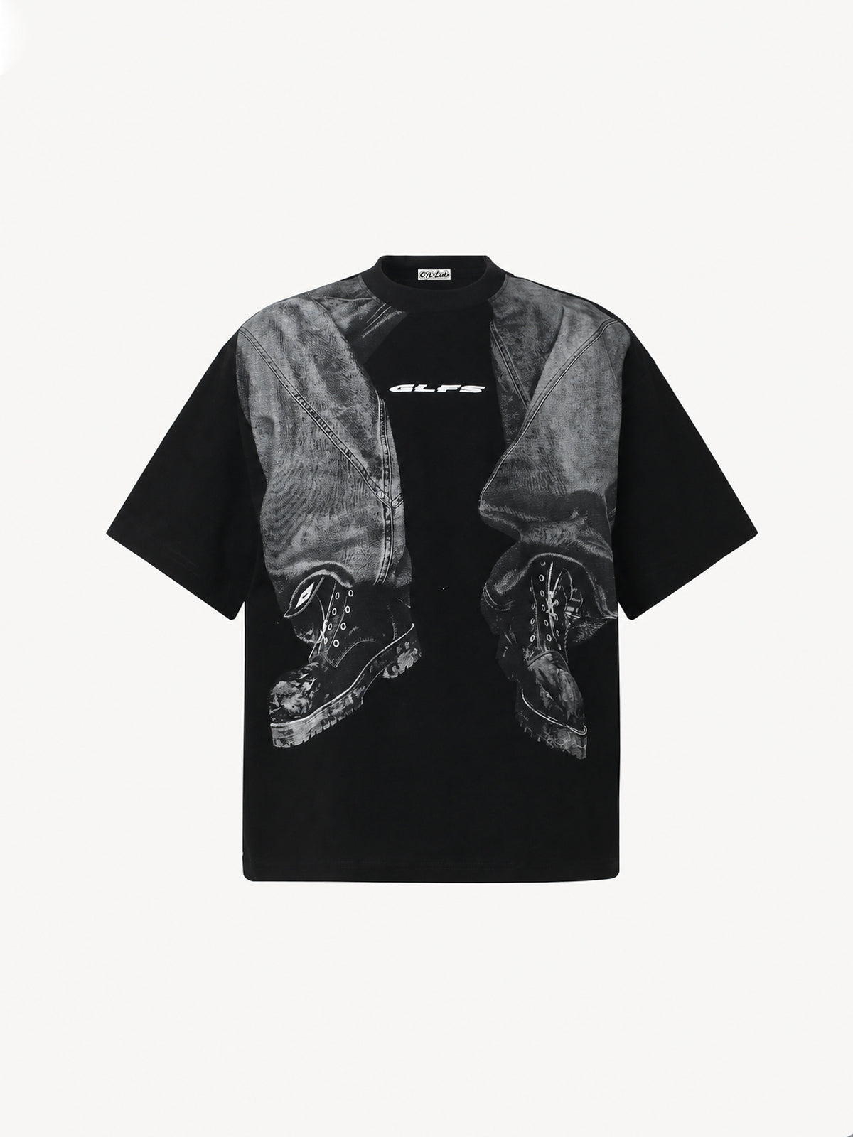 OYL-Lab 3D Faux Optical Illusion Tee