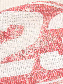 OYL-Lab Waffle Horse Racing Long Sleeve Tee