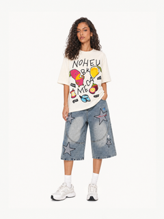 OYL-Lab  Hand Drawn Cartoon Fruit Tee