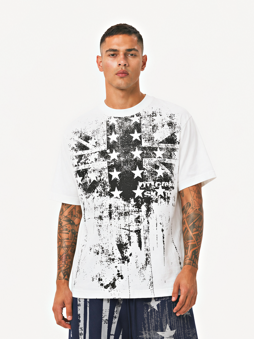 [Copy][Copy][Copy][Copy][Copy][Copy]OYL-Lab Cartoon Rabbit Hand Doodle Tee