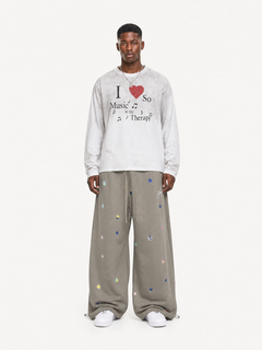 [Copy][Copy][Copy][Copy]OYL-Lab Vintage Fake Two Piece Long Sleeve Tee