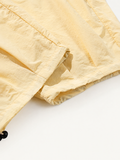 OYL-Lab Crinkle  Embroidery Parachute Pants