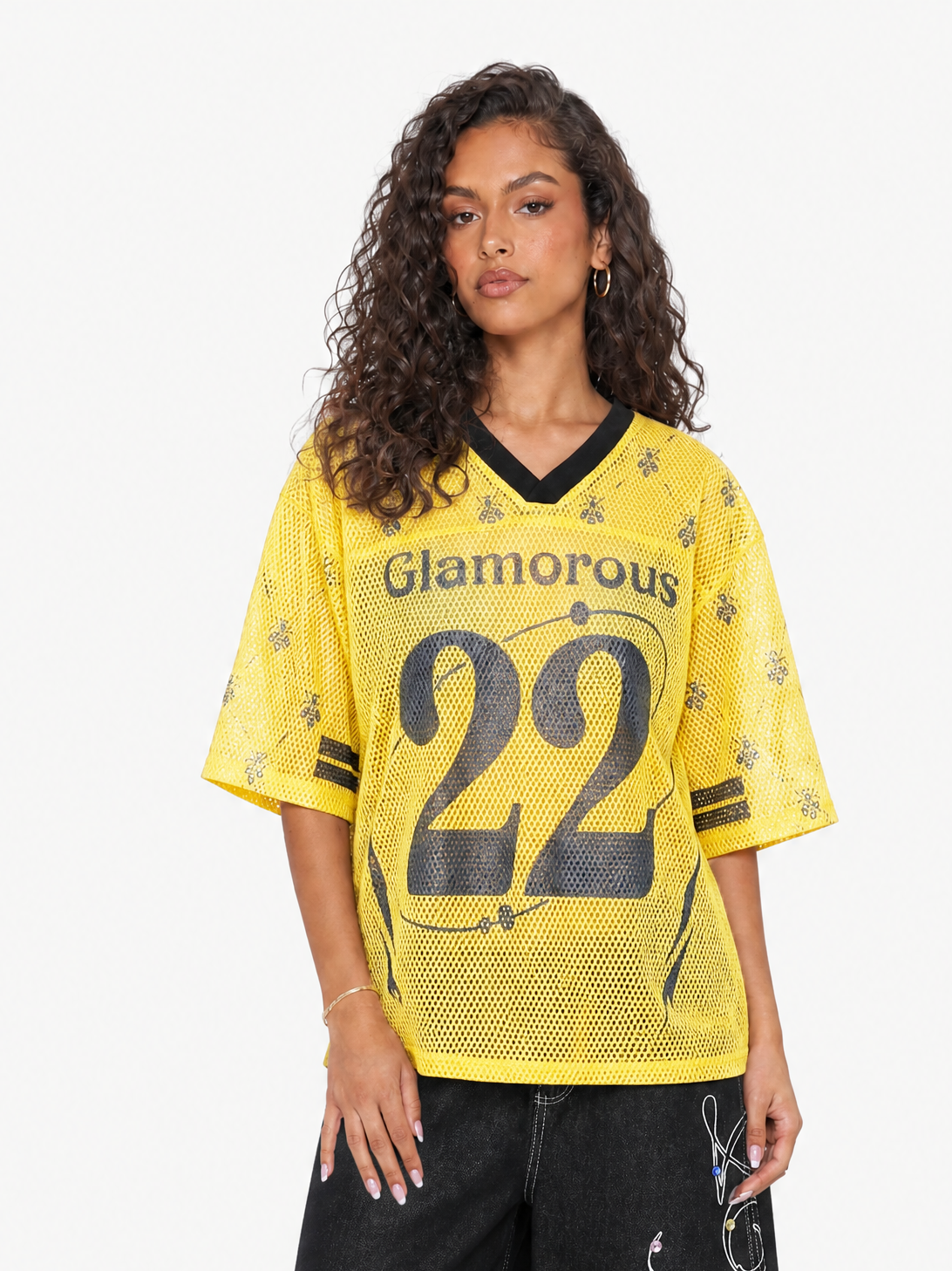 OYL-Lab   22 Number Mesh Jersey Tee