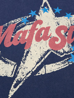 OYL-Lab Vintage Star Print Acid Wash Sweatshirt