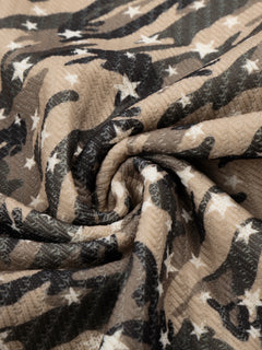 OYL-Lab Camo Star Print Baggy Track Pants