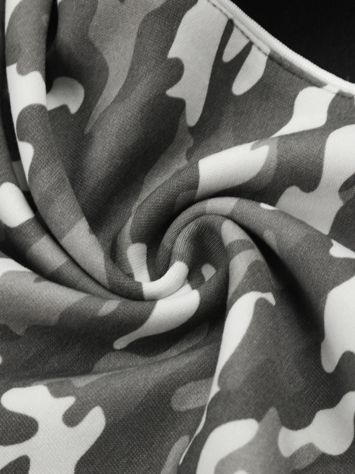 OYL-Lab Camo Contrast Panel Baggy Pants