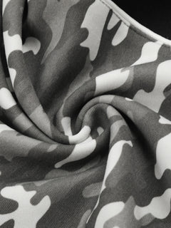 OYL-Lab Camo Contrast Panel Baggy Pants