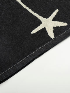 OYL-Lab Towel Embroidered Star Baggy Denim Jorts