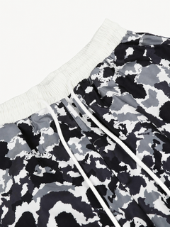 OYL-Lab Abstract Camo Print  Wide Leg Sweat Pants