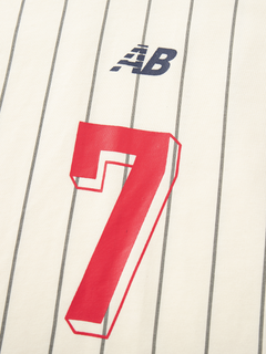 差图Vintage Striped #7 Soccer Jersey Tee
