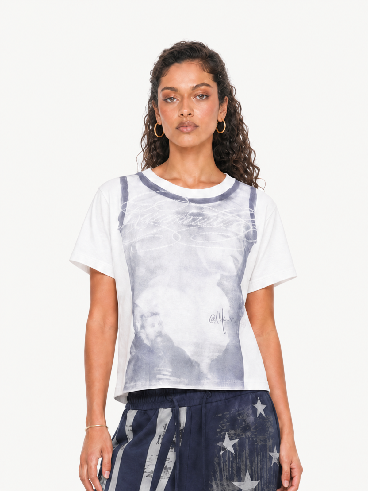 OYL-Lab Women’s Vintage Creative Graphic Tee