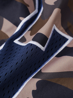 OYL-Lab  Color Block 77 Camo Number Jersey Tee