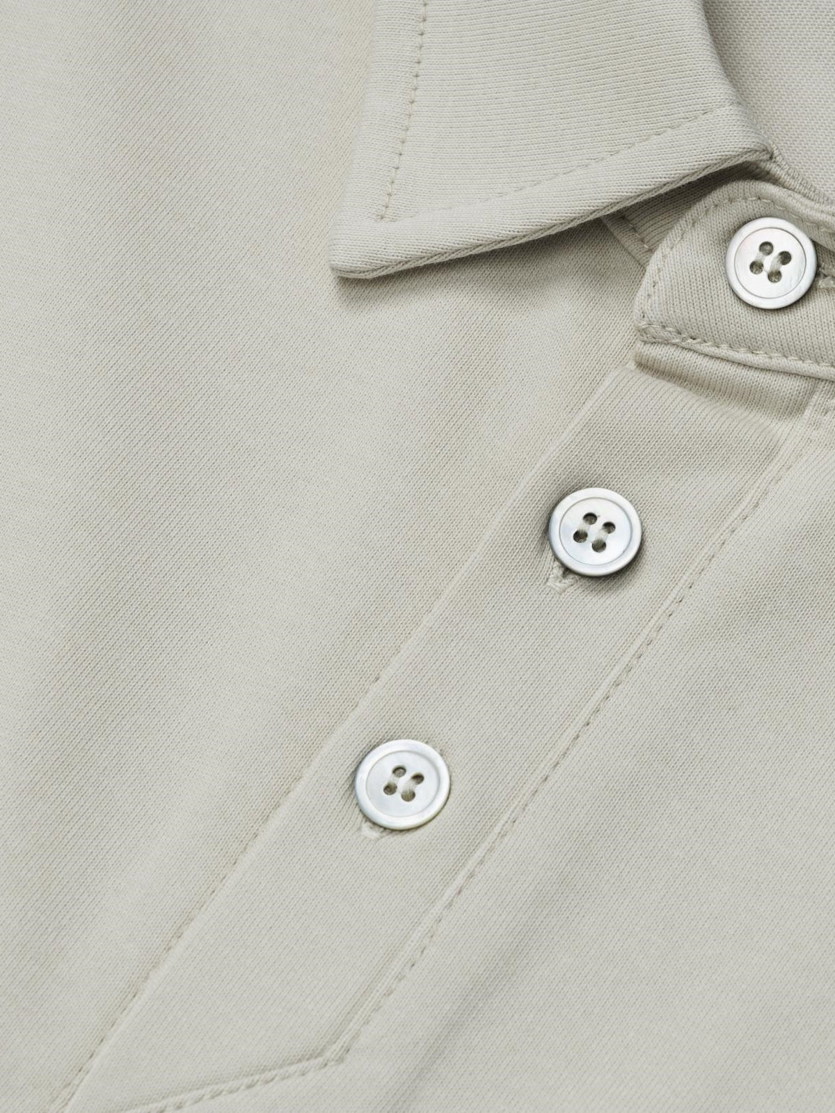 OYL-Lab Striped Layered Polo Long Sleeve Tee